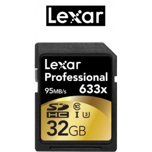 LEXAR 32Gb SDHC UHS-1 U3