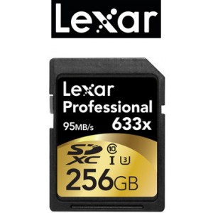 LEXAR 256Gb SDXC UHS-1 U3